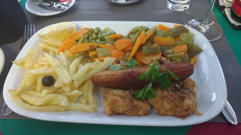 Not a savaloy, it's a banana